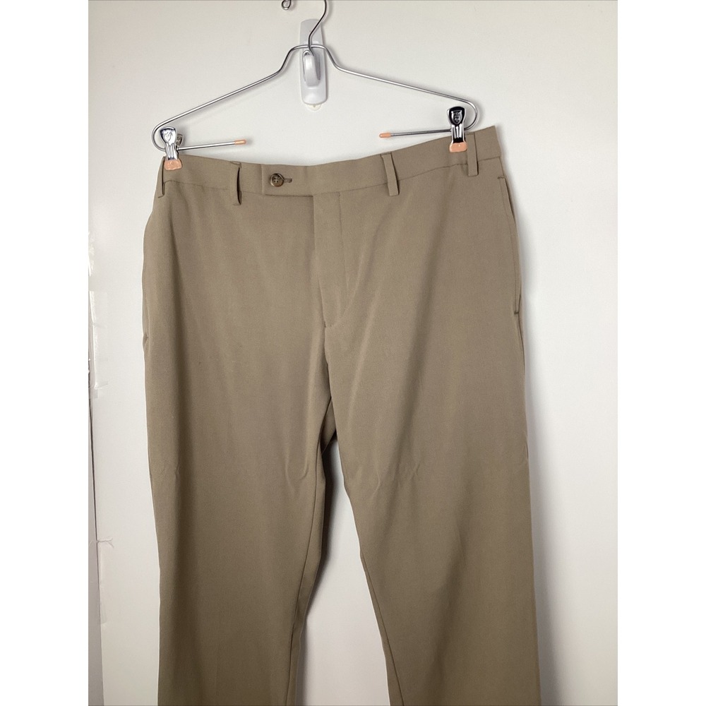 NWOT Lauren Ralph Lauren Classic Fit Pants 36X30 Tan/Taupe Ultraflex Stretch Men